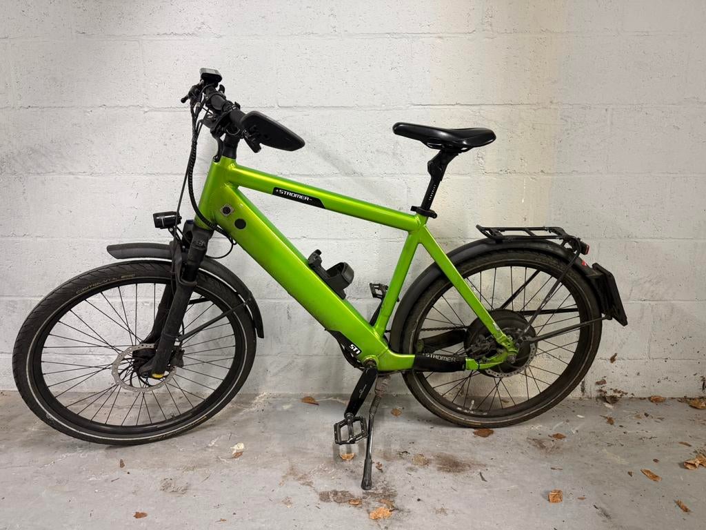 Sportieve Stromer ST1 – groen, inclusief AXA slot!, Ophalen, Gebruikt, 30 tot 50 km per accu, Stromer
