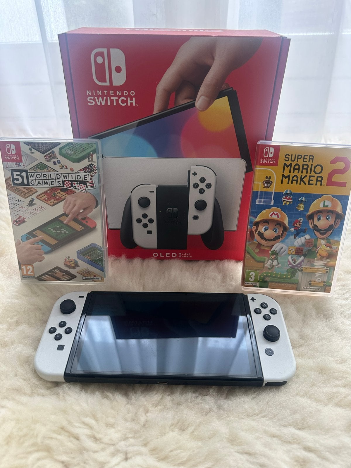 Nintendo Switch OLED - Zo goed als nieuw, compleet