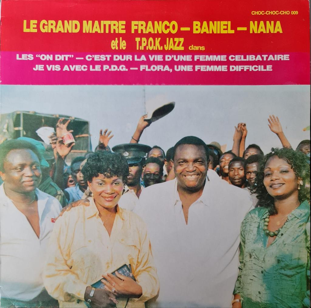 Franco, Baniel, Nana & T.P.O.K. Jazz - Les "On Dit", Ophalen of Verzenden, Gebruikt, Overige formaten, Overige soorten