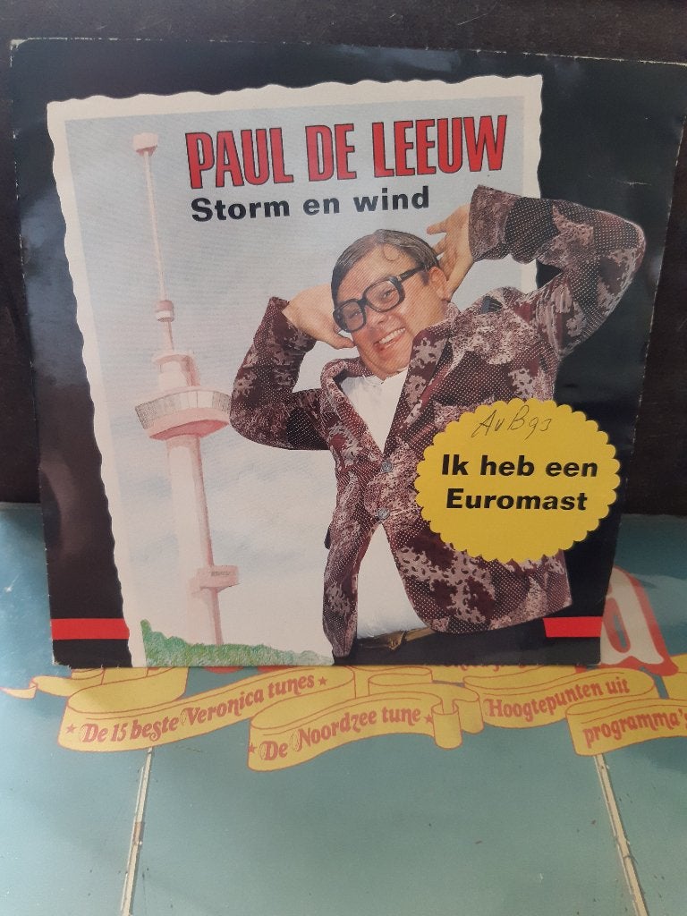 paul de leeuw - ik heb een euro mast  a, Cd's en Dvd's, Vinyl Singles, Gebruikt, Verzenden, 7 inch, Overige typen