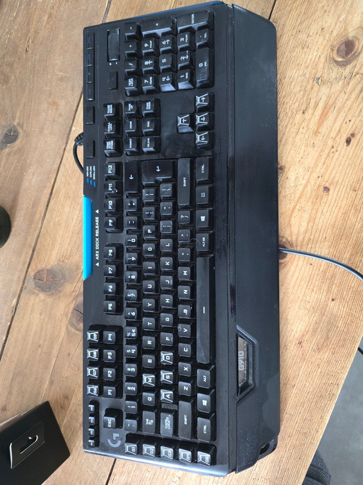 Logitech G910 Orion Spectrum RGB Gaming Toetsenbord, Gebruikt, Logitech, Ophalen of Verzenden, Qwerty