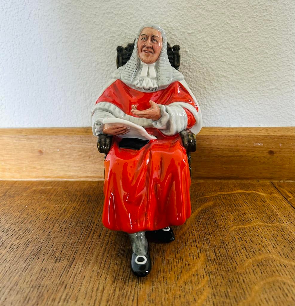Vintage Royal Doulton beeldje 'The Judge' HN2443, Ophalen of Verzenden
