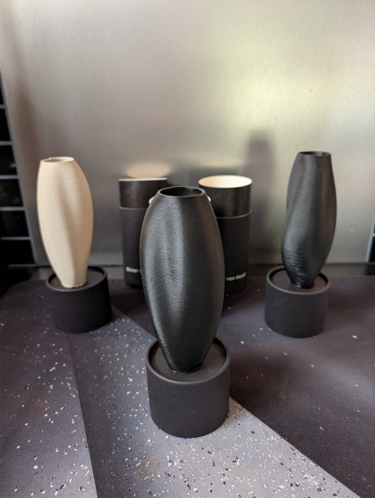 Olivier van Herpt 3D geprinte vazen - set van 3, Ophalen of Verzenden