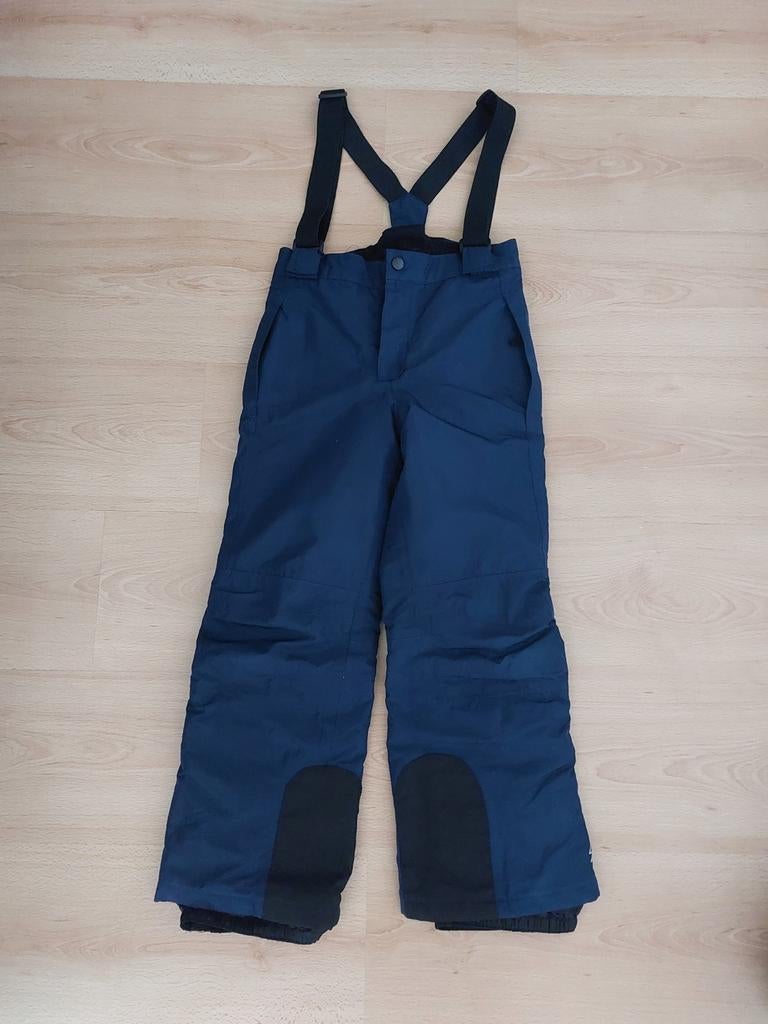 Skibroek blauw crivit maat 122-128, Kinderen en Baby's, Kinderkleding | Maat 122, Ophalen of Verzenden, Zo goed als nieuw, Jongen of Meisje