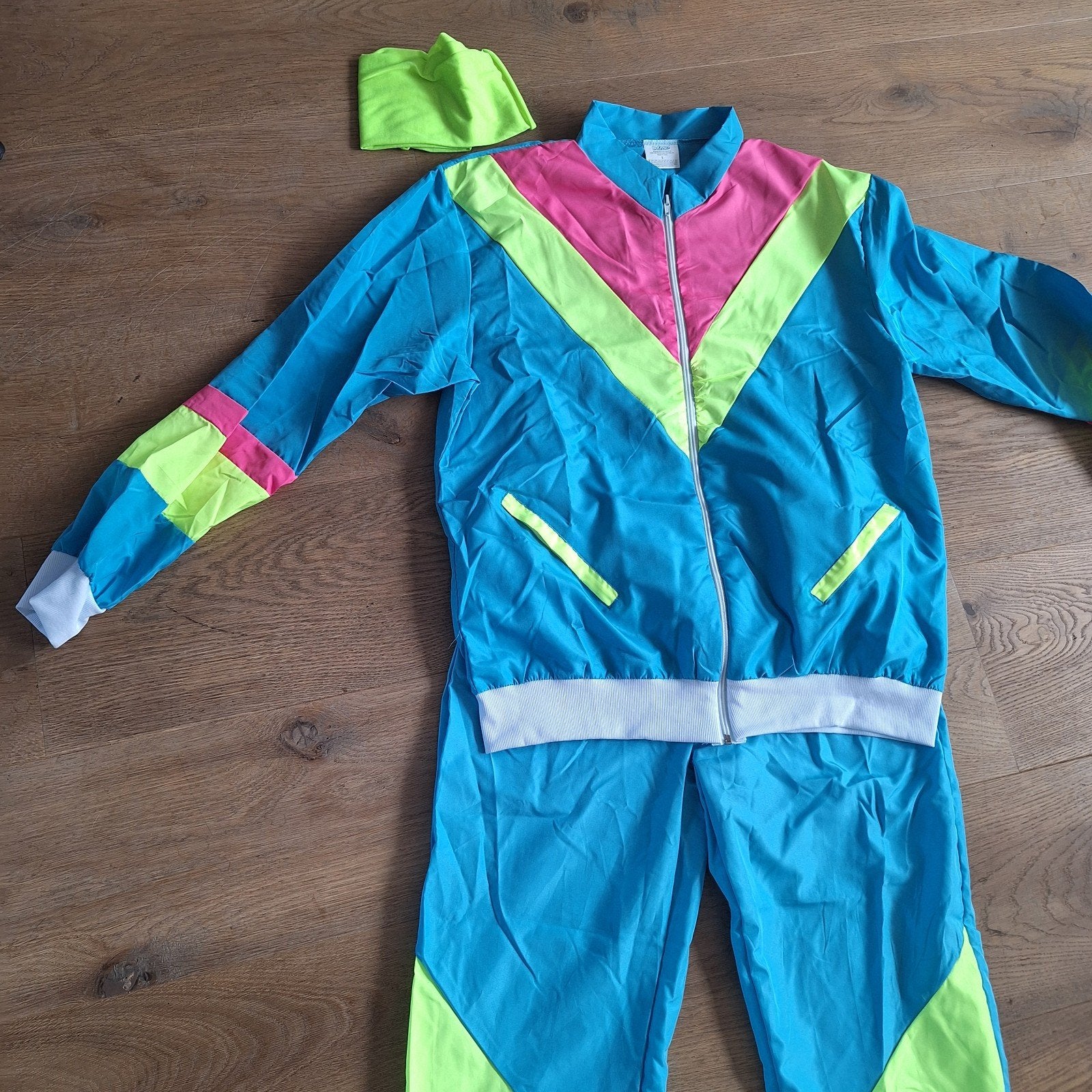 fout trainingspak 80's 90's retro gabber L, Maat 52/54 (L), Verzenden, Boland, Kleding