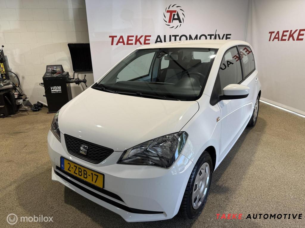 Seat Mii 1.0 Style Dynamic AIRCO/5DEURS/APK/NAP/GOEDVERZORGD, Voorwielaandrijving, Euro 5, Stof, Gebruikt