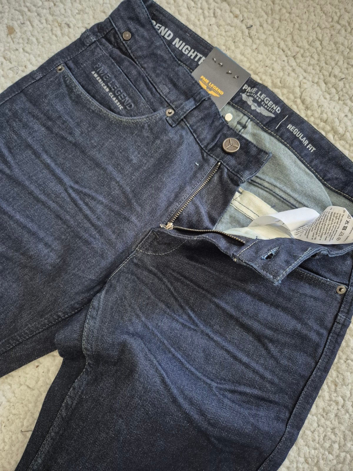 Pme Legend Pall Mall jeans spijkerbroek Nightflight Mt 30/34, Blauw, ., W32 (confectie 46) of kleiner, Ophalen of Verzenden