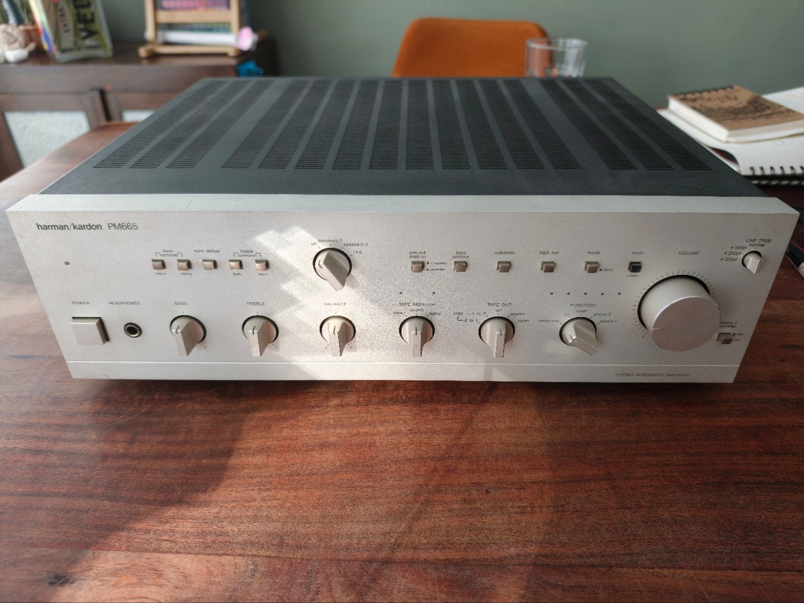 Harman Kardon PM665 – High-End Geïntegreerde Versterker (Ger, Audio, Tv en Foto, Versterkers en Receivers, Refurbished, 120 watt of meer