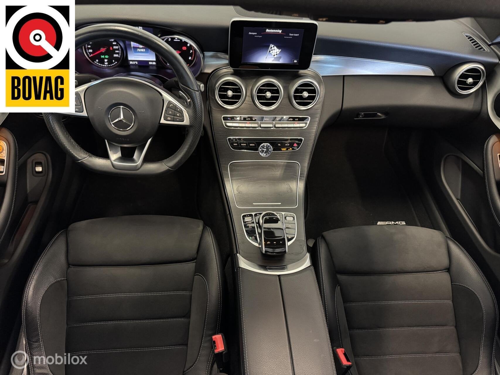 Mercedes C-klasse Coupé 180 | AMG | PANO | Dealer oh, Auto's, Automaat, Achterwielaandrijving, Euro 6, Automatische klimaatregeling