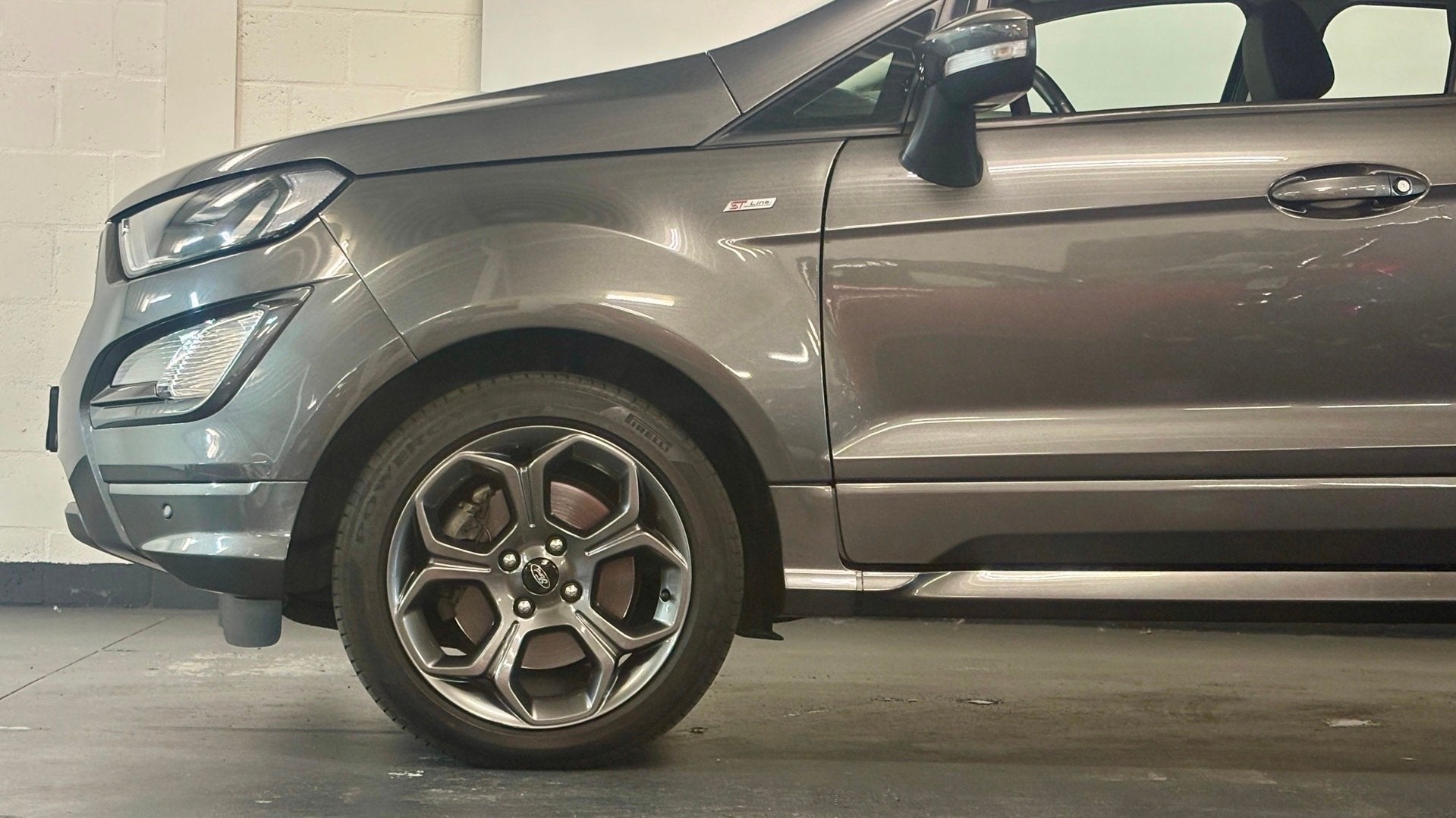Ford EcoSport 1.0 EcoBoost ST-Line 125pk Automaat / Cruise /, Auto's, 1263 kg, 125 pk, Gebruikt, Zwart