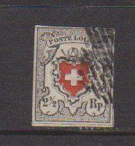 Zwitserland Michel 6I gestempeld, Postzegels en Munten, Ophalen of Verzenden, Gestempeld