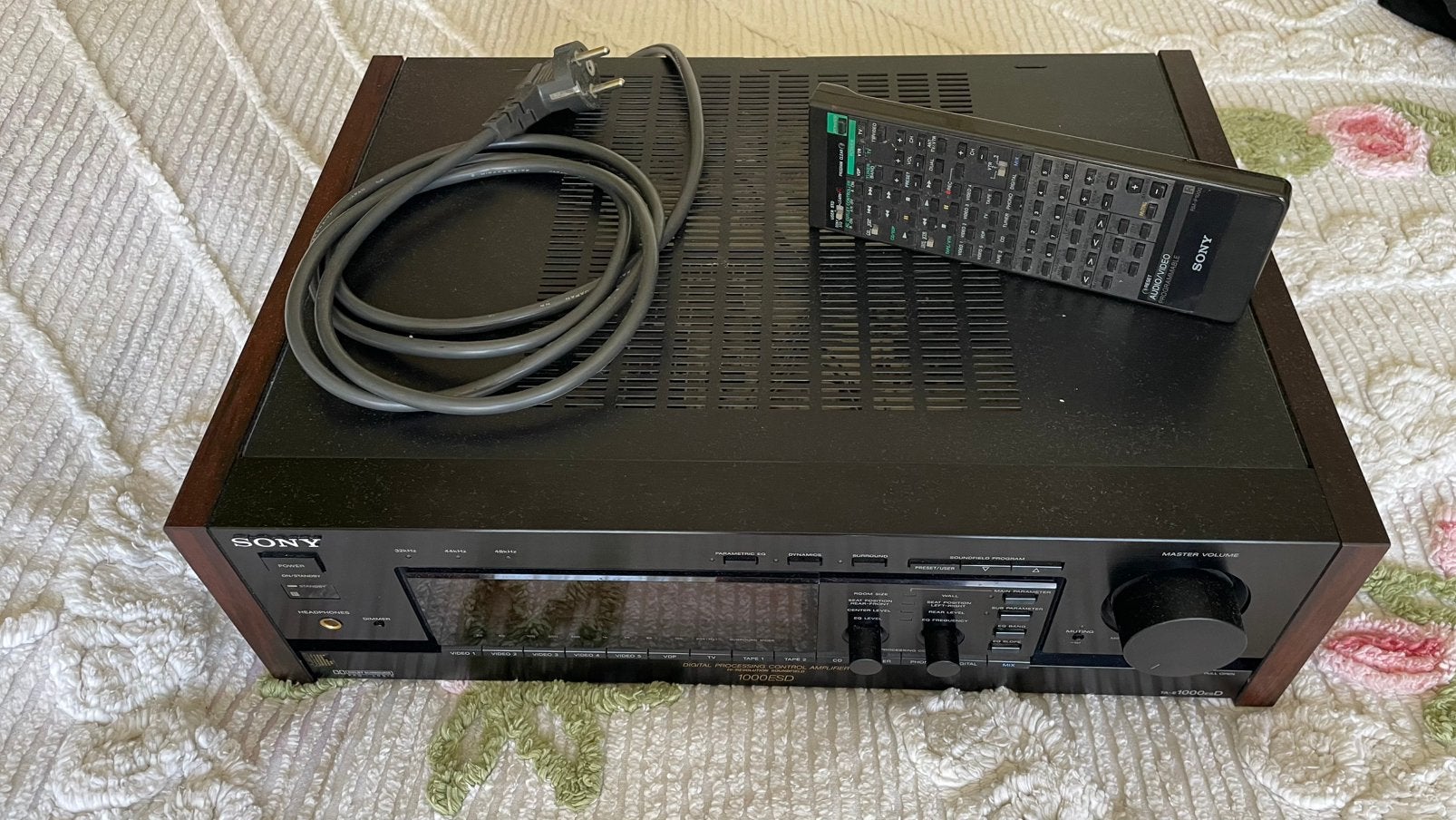 Sony voorversterker TA-E1000ES, Ophalen of Verzenden, Gebruikt, Sony