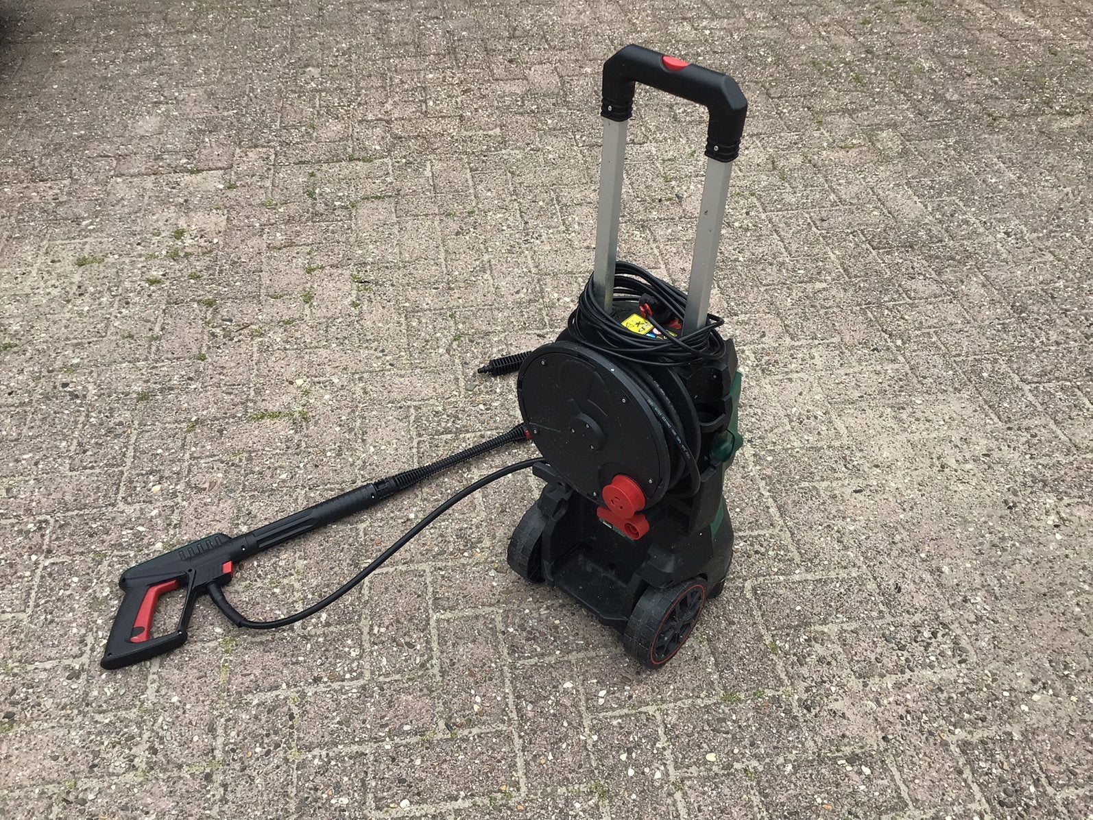 Parkside hogedrukreiniger, Ophalen, Zo goed als nieuw, Elektrisch, Met regelbare waterdruk