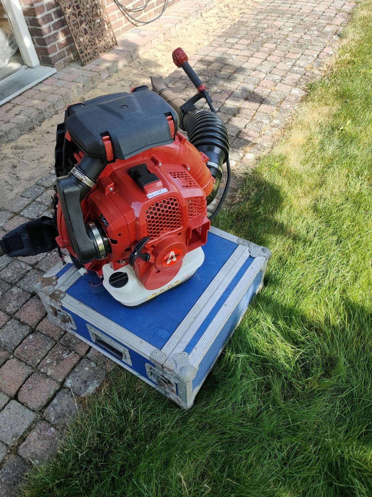 Proffesionele bladblazer op benzine met Electro start, Ophalen, Nieuw, Benzine