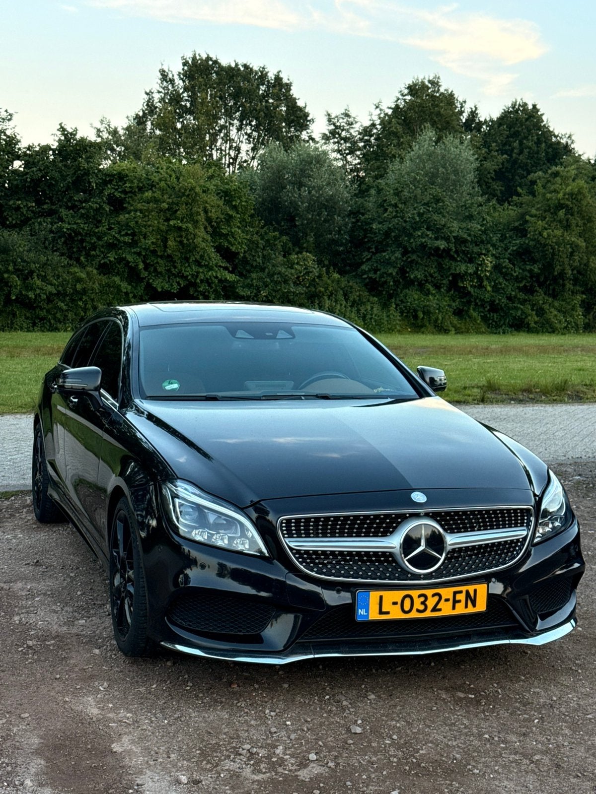 Mercedes-Benz CLS 400 benzine shotingbreak automat2014 Zwart, Auto's, Mercedes-Benz, Zwart, Leder, Vierwielaandrijving, Particulier