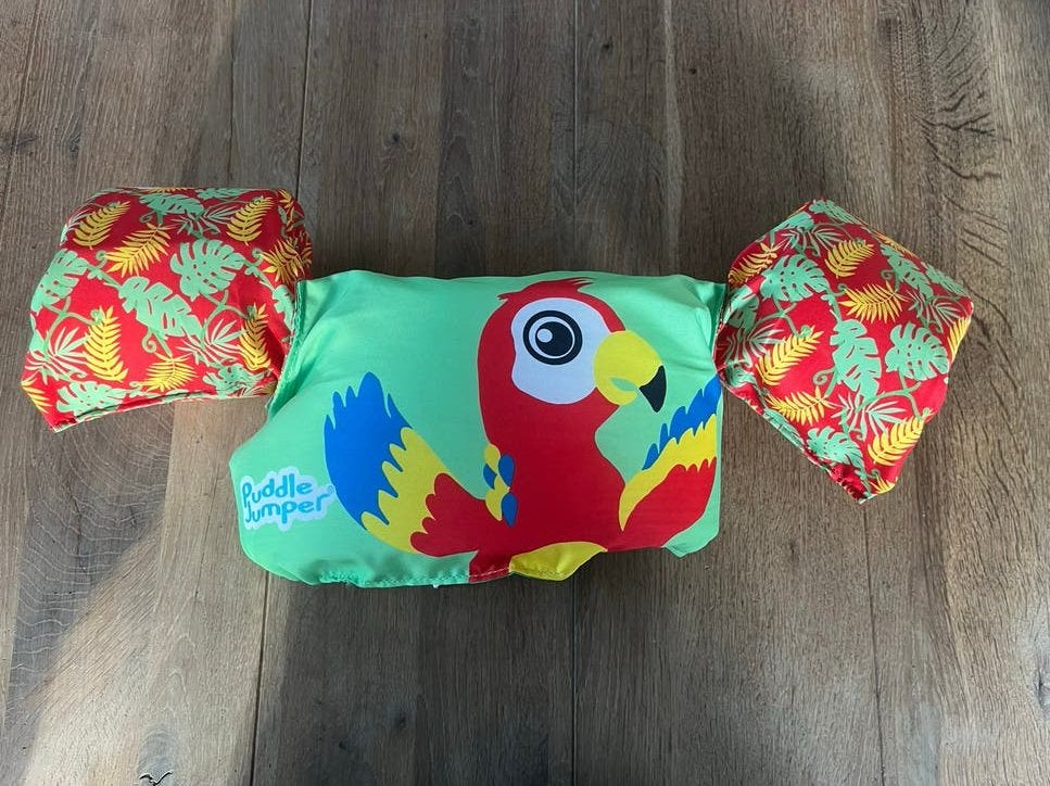 Puddle Jumper zwemvest met papegaai design, Ophalen of Verzenden, Zo goed als nieuw