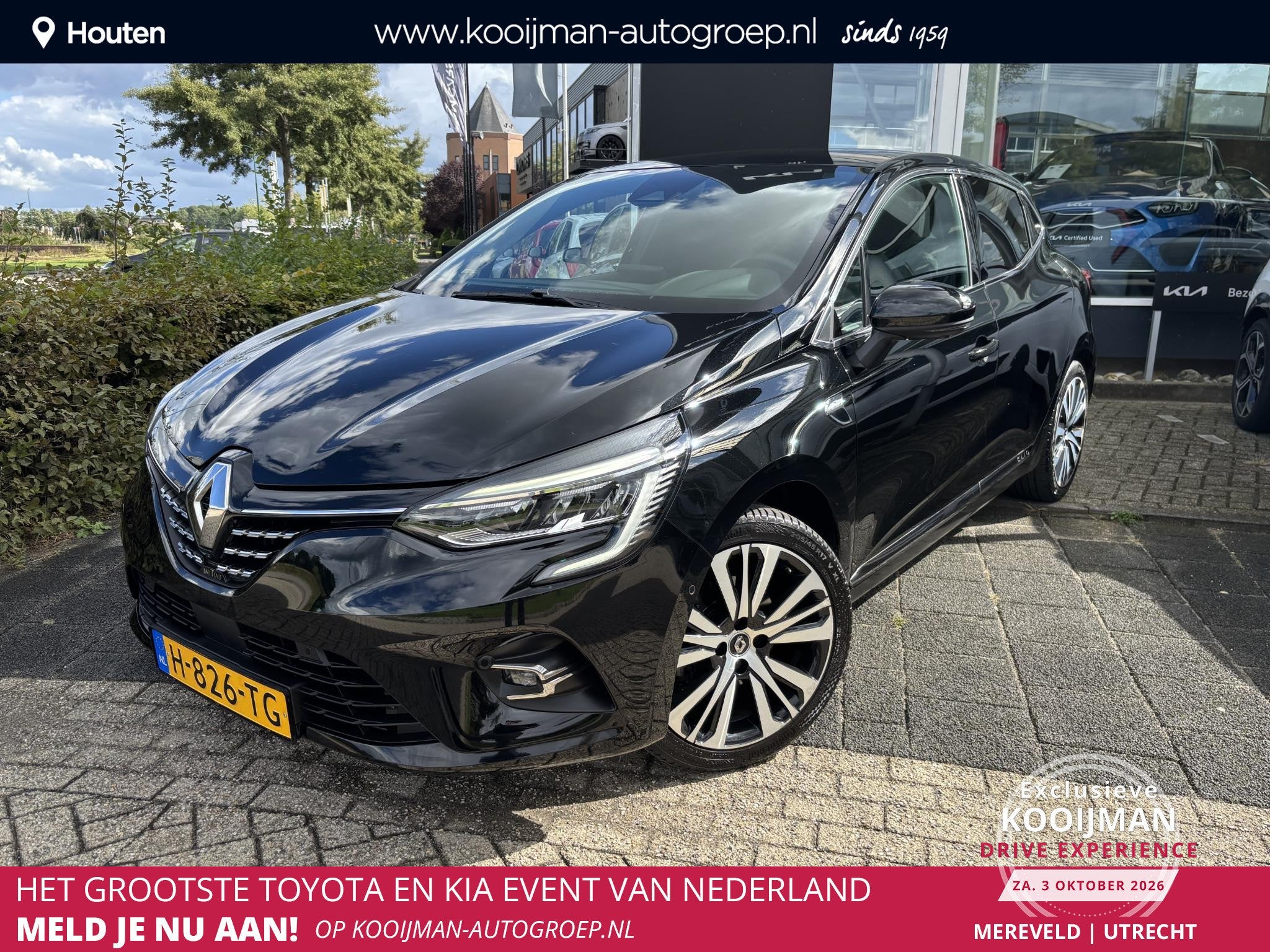 Renault Clio 1.3 TCe Initiale Paris Eerste eigenaar Dealer o, Auto's, Gebruikt, Euro 6, 4 cilinders, 1133 kg