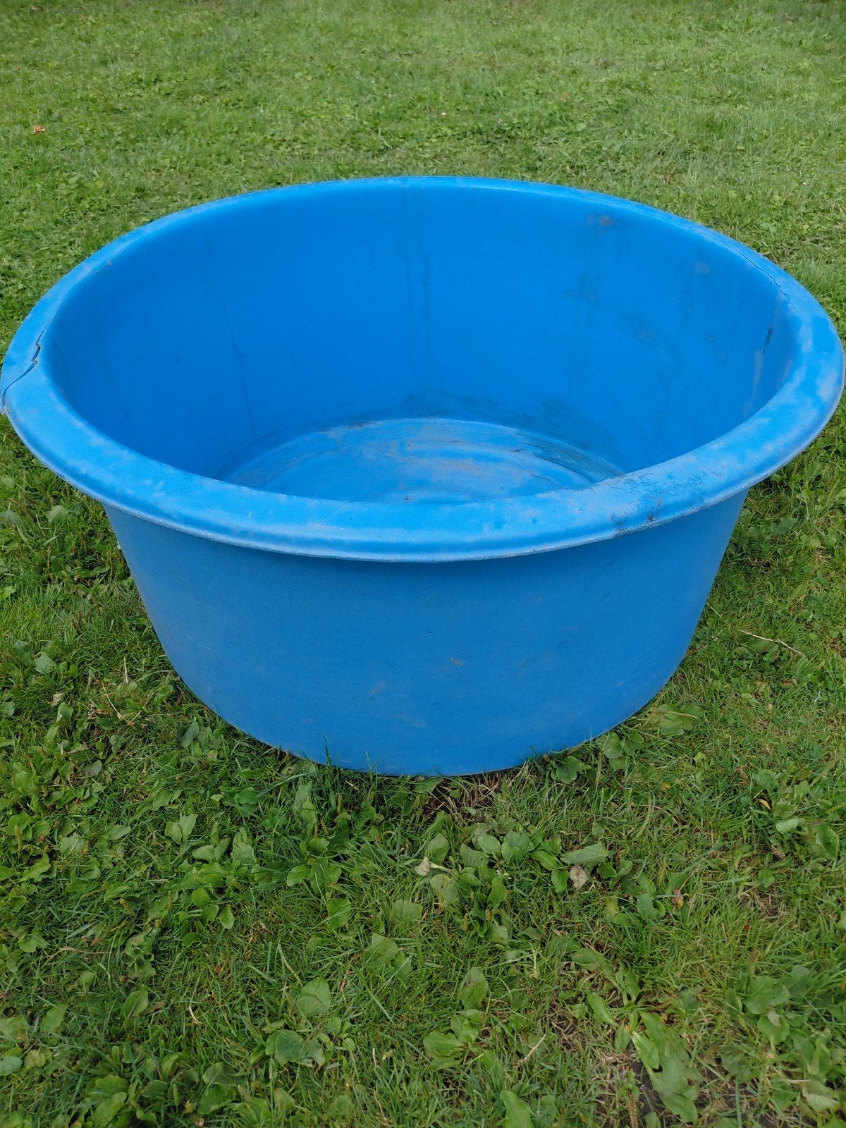 Grote blauwe kunstof kuip, quaranteine bak voor vissen, Tuin en Terras, Vijvers, Ophalen, Gebruikt