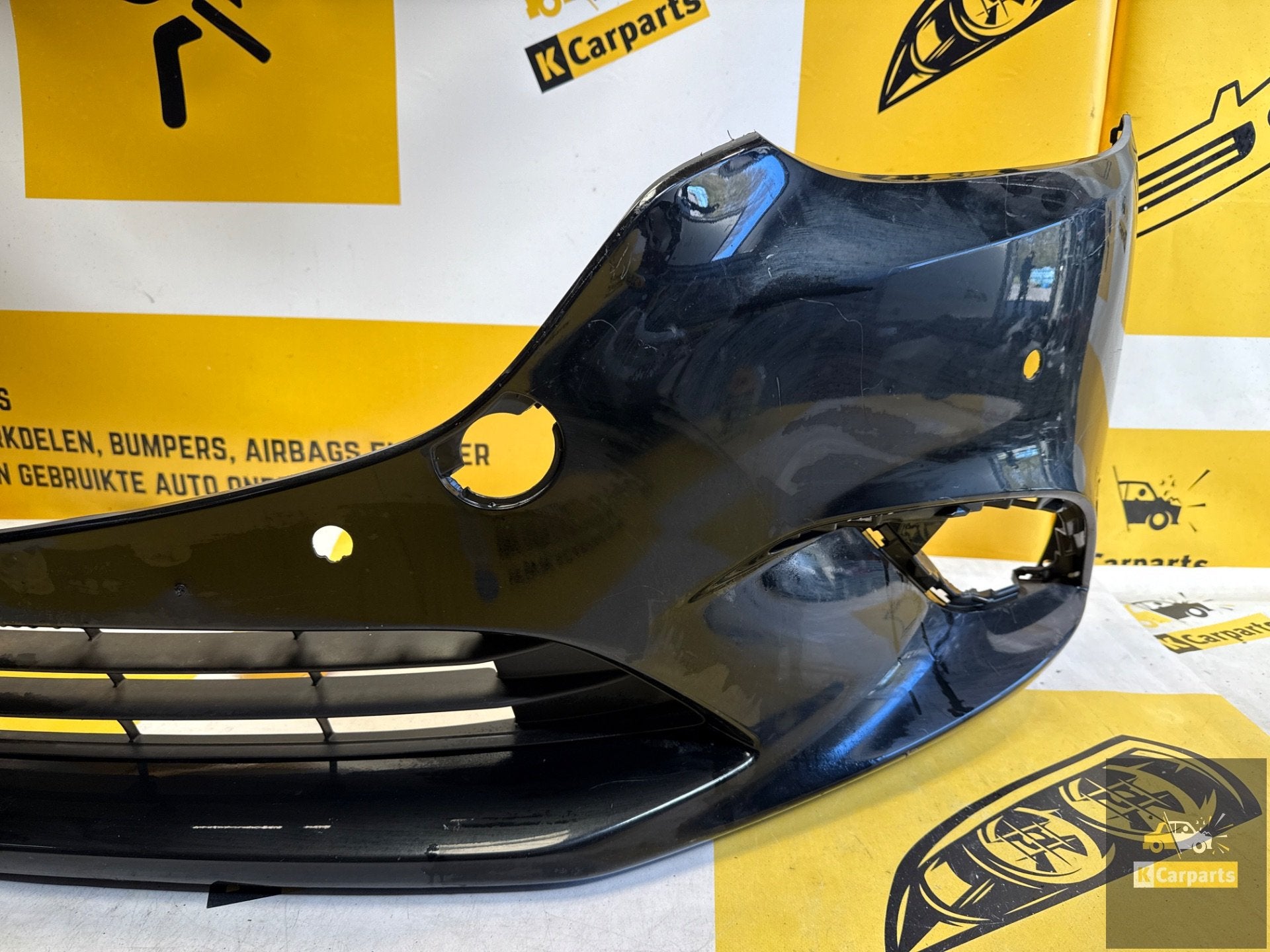 Mazda 3 voorbumper 2016 to 2019 B63b-50031, Info@fabrikant.eu, Ophalen of Verzenden, Mazda, Bumper
