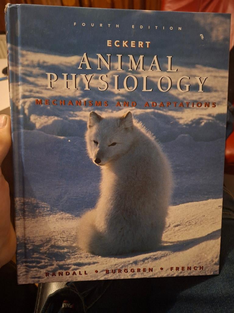 Eckert Animal Physiology (isbn: 9780716724148), Ophalen of Verzenden, Beta, Gelezen, HBO