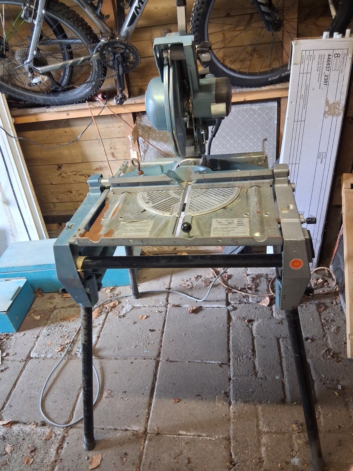 flip over zaagtafel, Ophalen, Gebruikt, Cirkelzaag, 30 tot 70 mm
