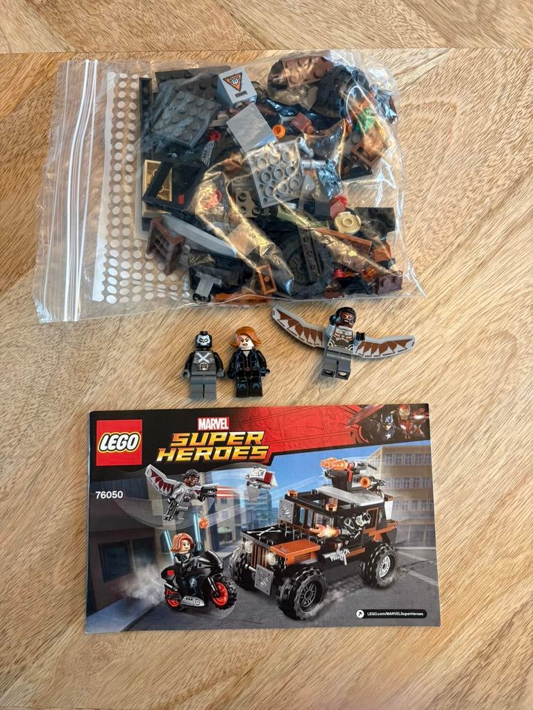 Lego super heroes set 76050 & 6867, Ophalen of Verzenden
