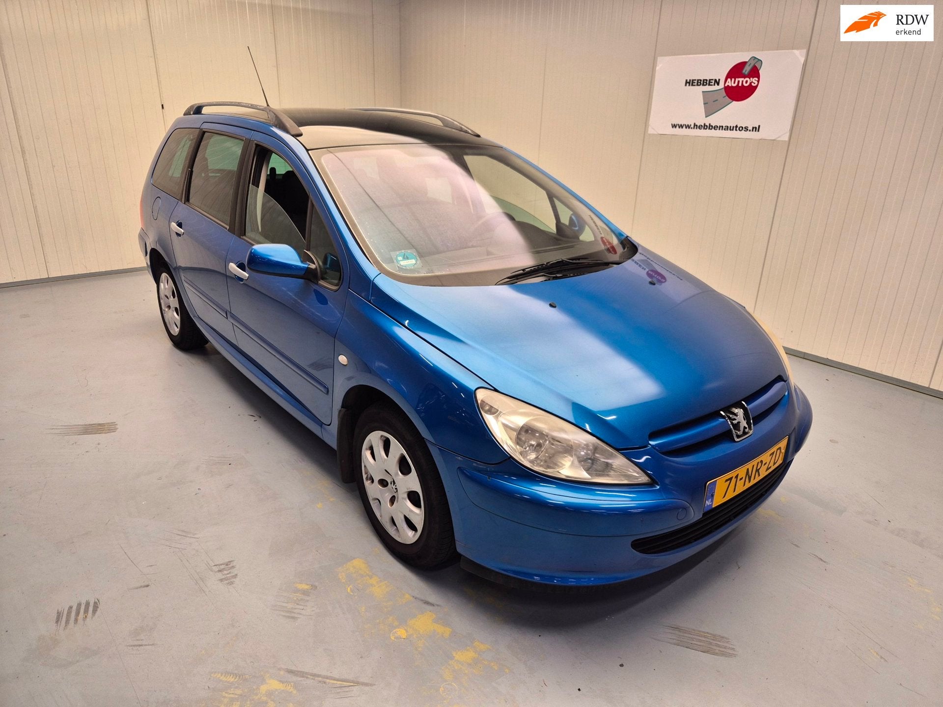 Peugeot 307 SW 1.6 16V Pack Airco Clutch Failure / koppeling, Auto's, Peugeot, Stof, Gebruikt, Zwart, 4 cilinders