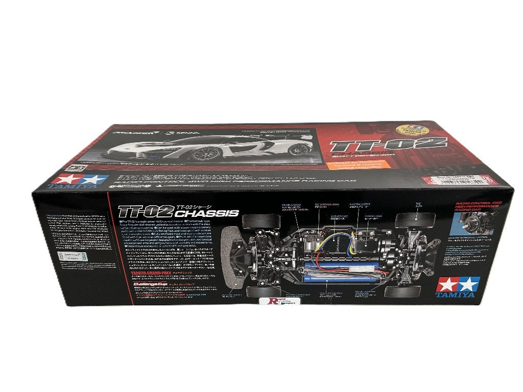 Tamiya 58711 1:10 RC McLaren Senna TT-02 Brushless set, Verzenden, Nieuw, Auto onroad