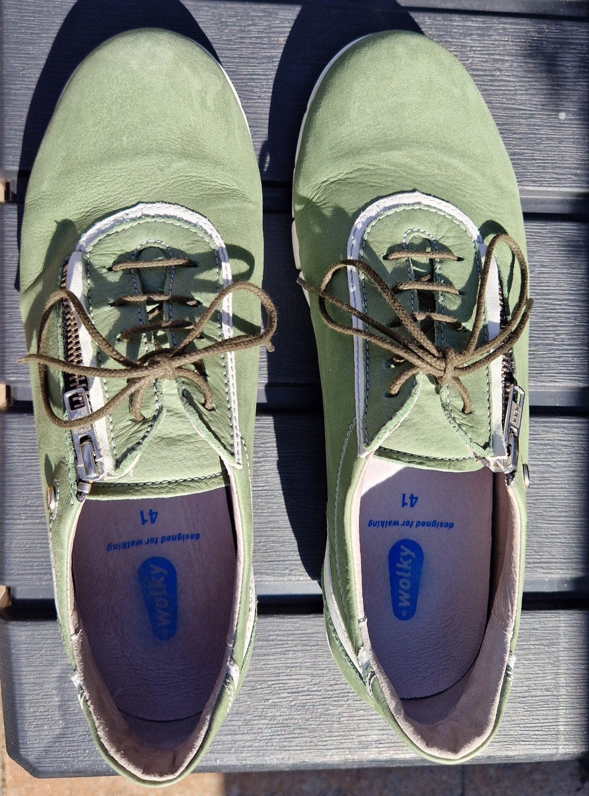 Wolky schoenen mt 41 lichtgroen, Ophalen, Wolky, Groen, Sneakers of Gympen