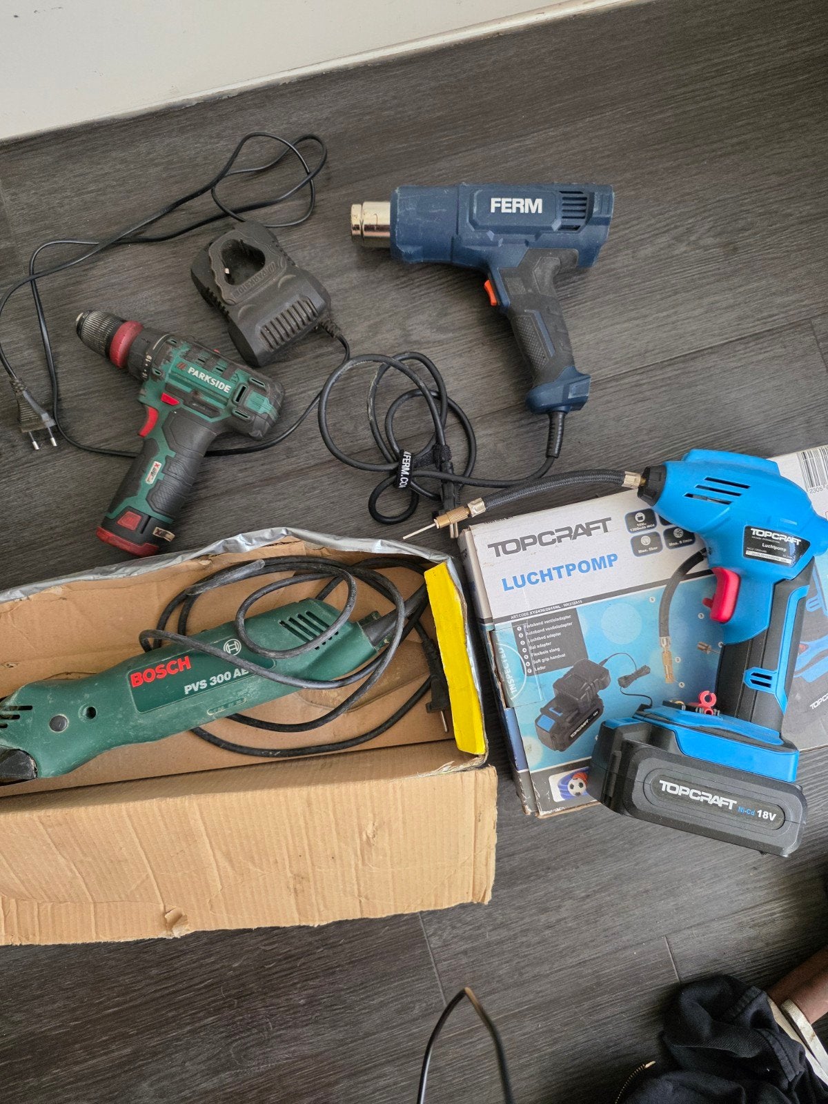 elektrische gereedschap, Ophalen of Verzenden, Gebruikt, Boormachine