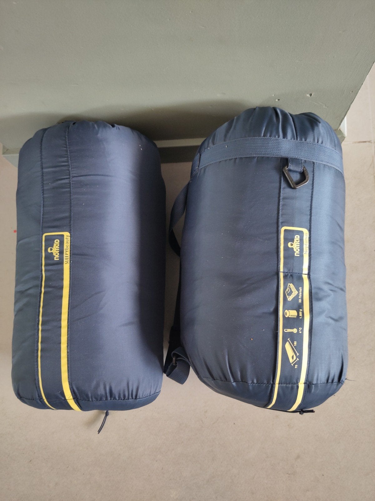 2x kinder slaapzakken Nomad Sleepy Beauty - katoen, Ophalen of Verzenden, Gebruikt