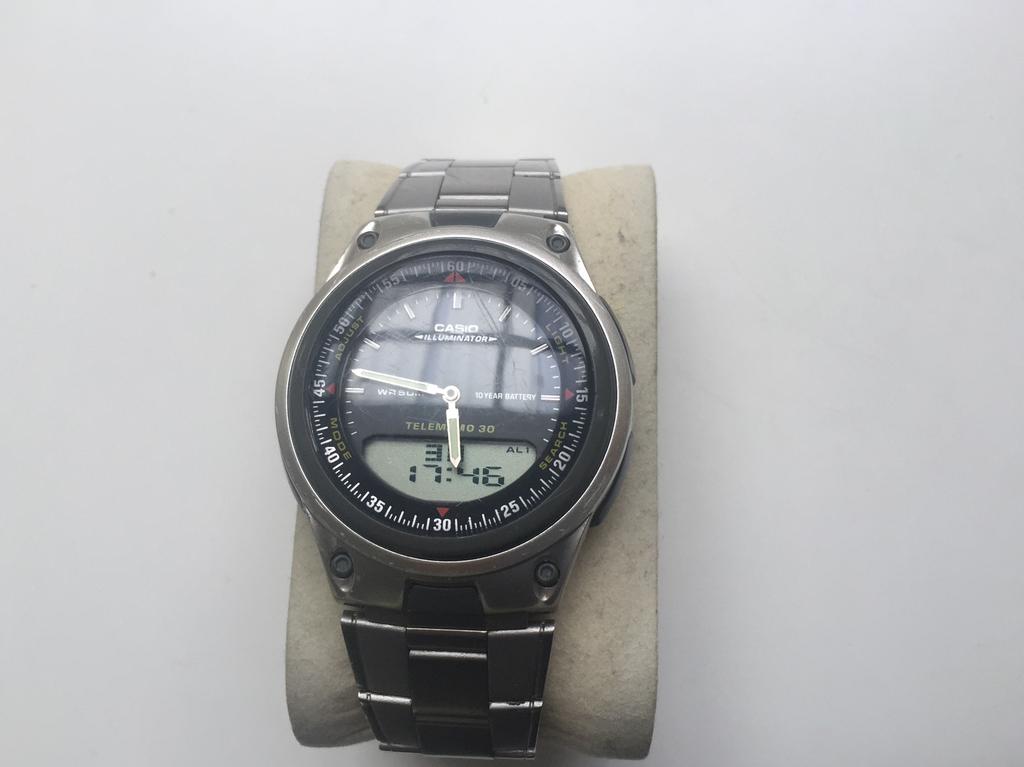 Casio Illuminator horloge, Casio, Staal, Polshorloge, Ophalen of Verzenden