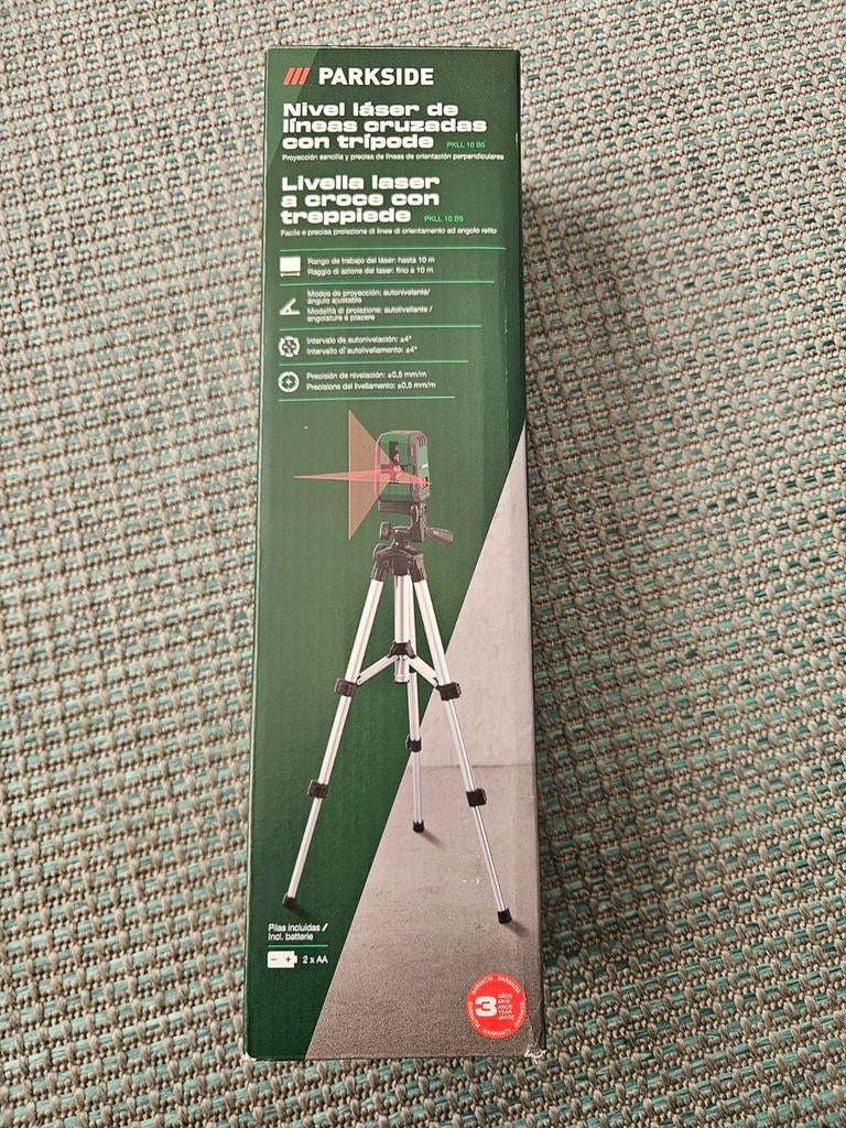 Parkside laser met statief, Ophalen, Nieuw, Afstand