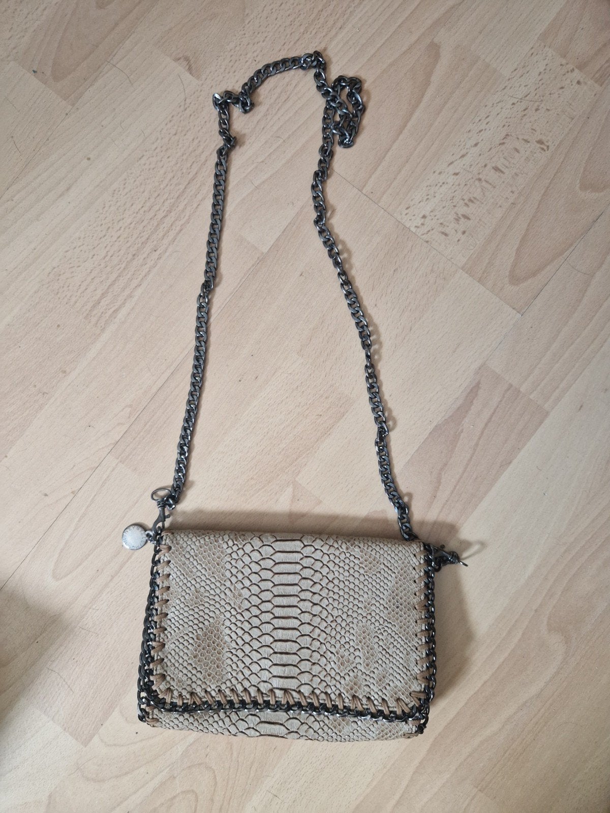 Stella McCartney Falabella Mini Schoudertas Slangenprint, Ophalen of Verzenden, Schoudertasje