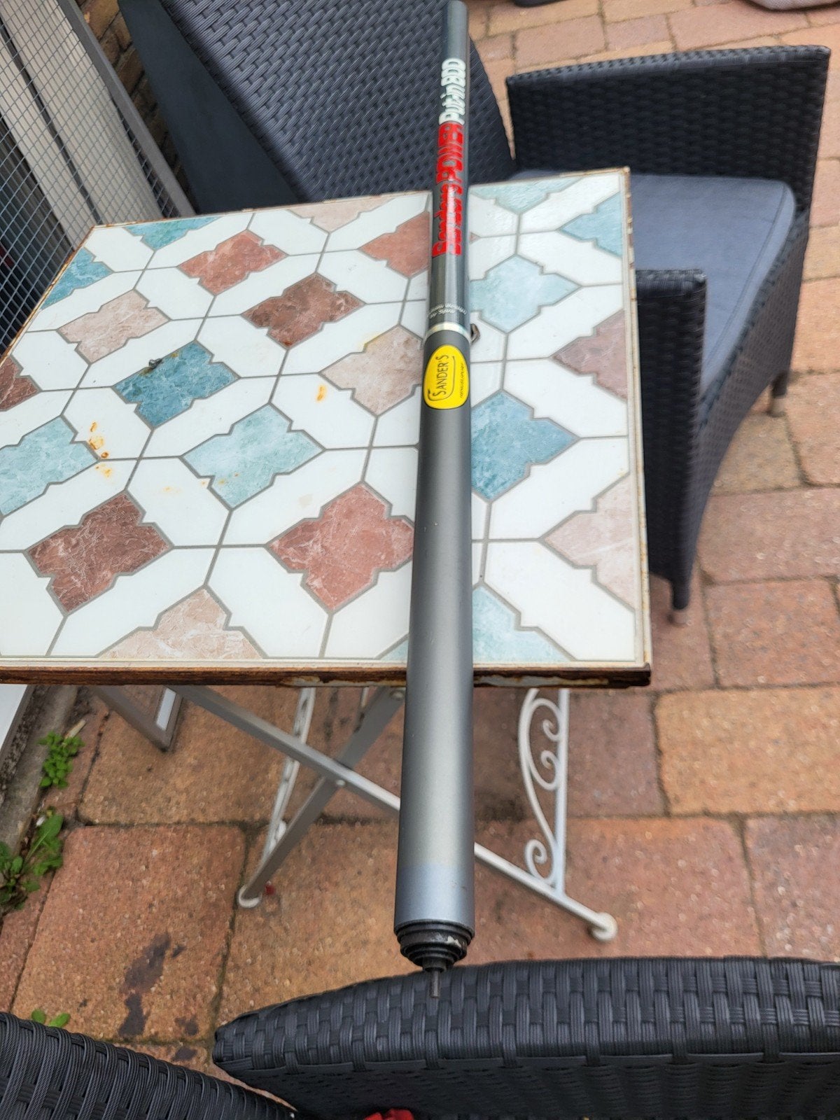 Telescoop hengel 8 meter - Spro Sanders Power Put-in 800, Ophalen, Gebruikt, Vaste hengel