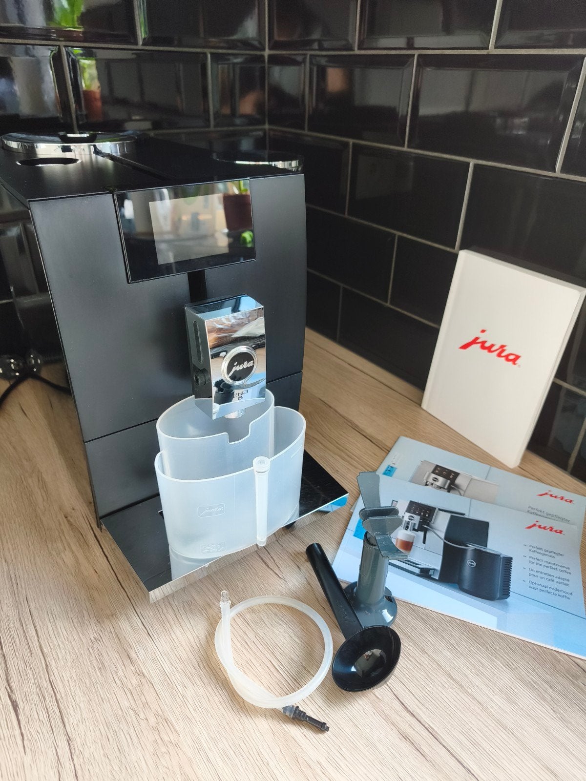 Jura ENA 8 Touch Full Metropolitan Black, Ophalen, Zo goed als nieuw, Jura