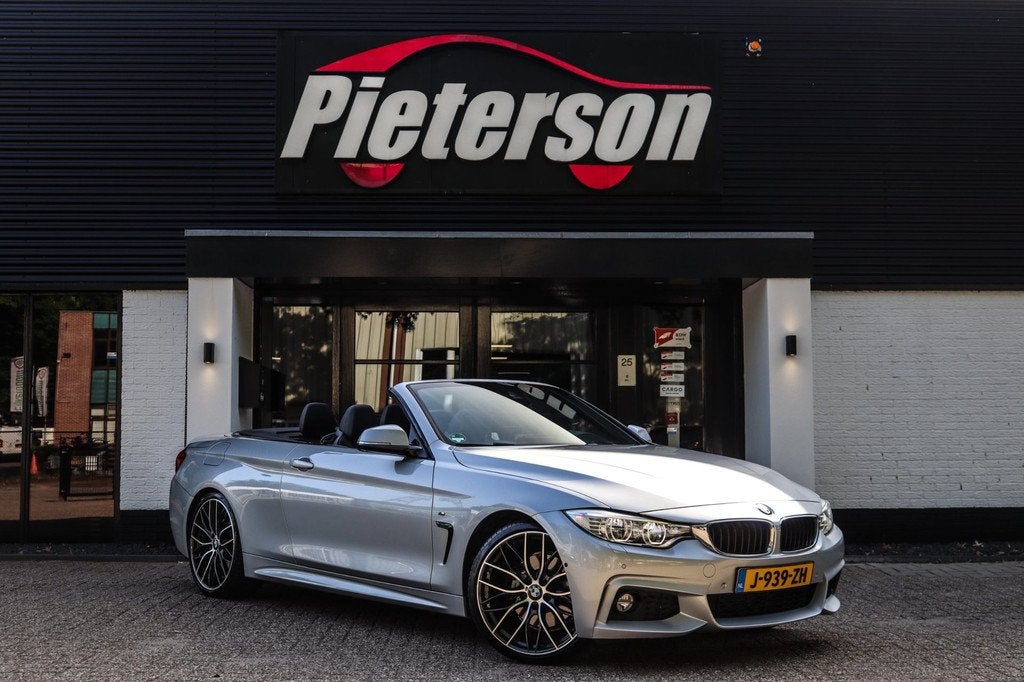 BMW 4-serie Cabrio 428i M-Pakket MEMORY HUD 360 CAMERA, Auto's, BMW, Automaat, 745 kg, Gebruikt, Cabriolet