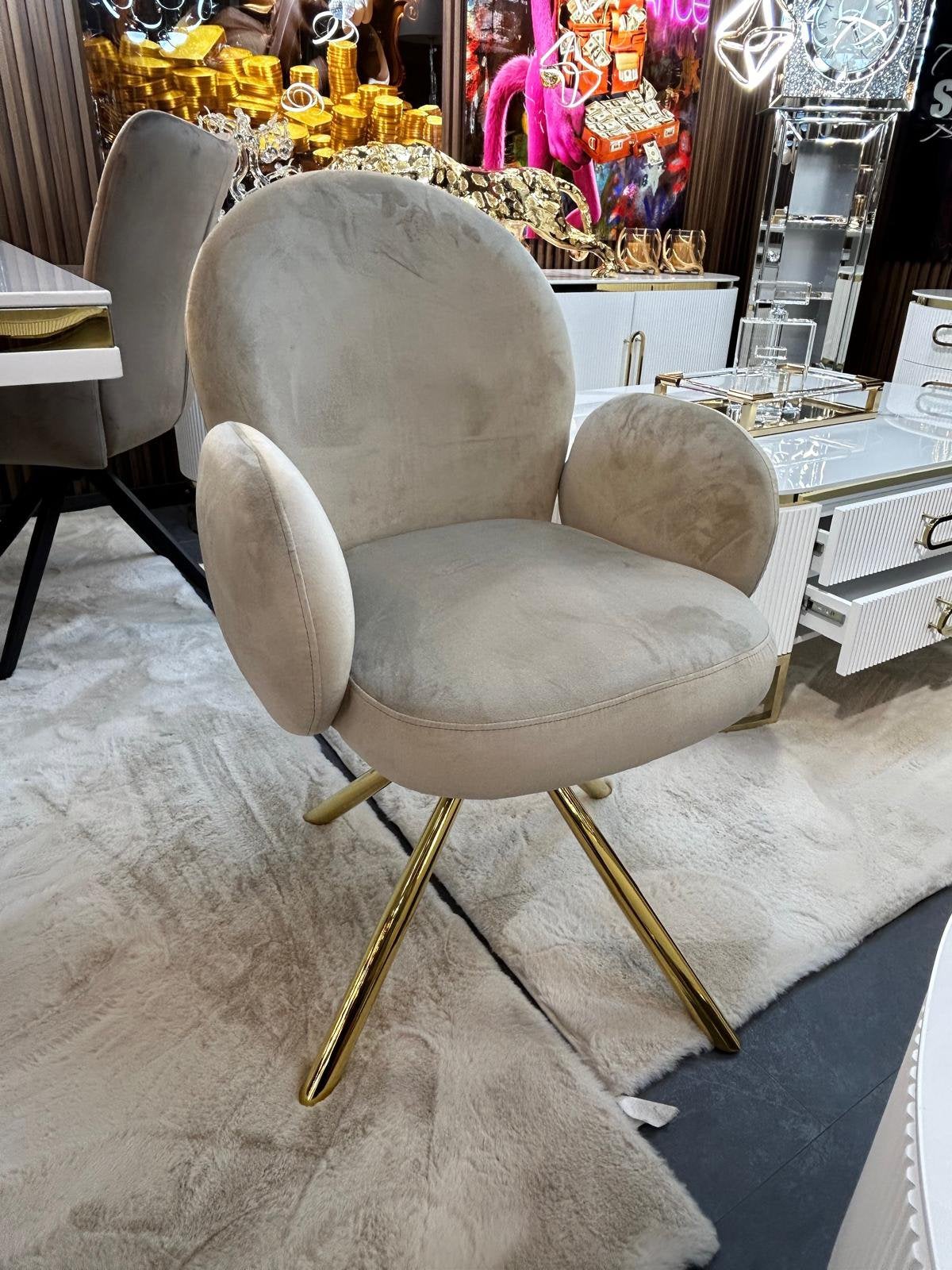 Draaibaar eetkamerstoel stoel stoelen chairs NEW eric kuster, Huis en Inrichting, Overige materialen, Overige kleuren, Nieuw, Eén