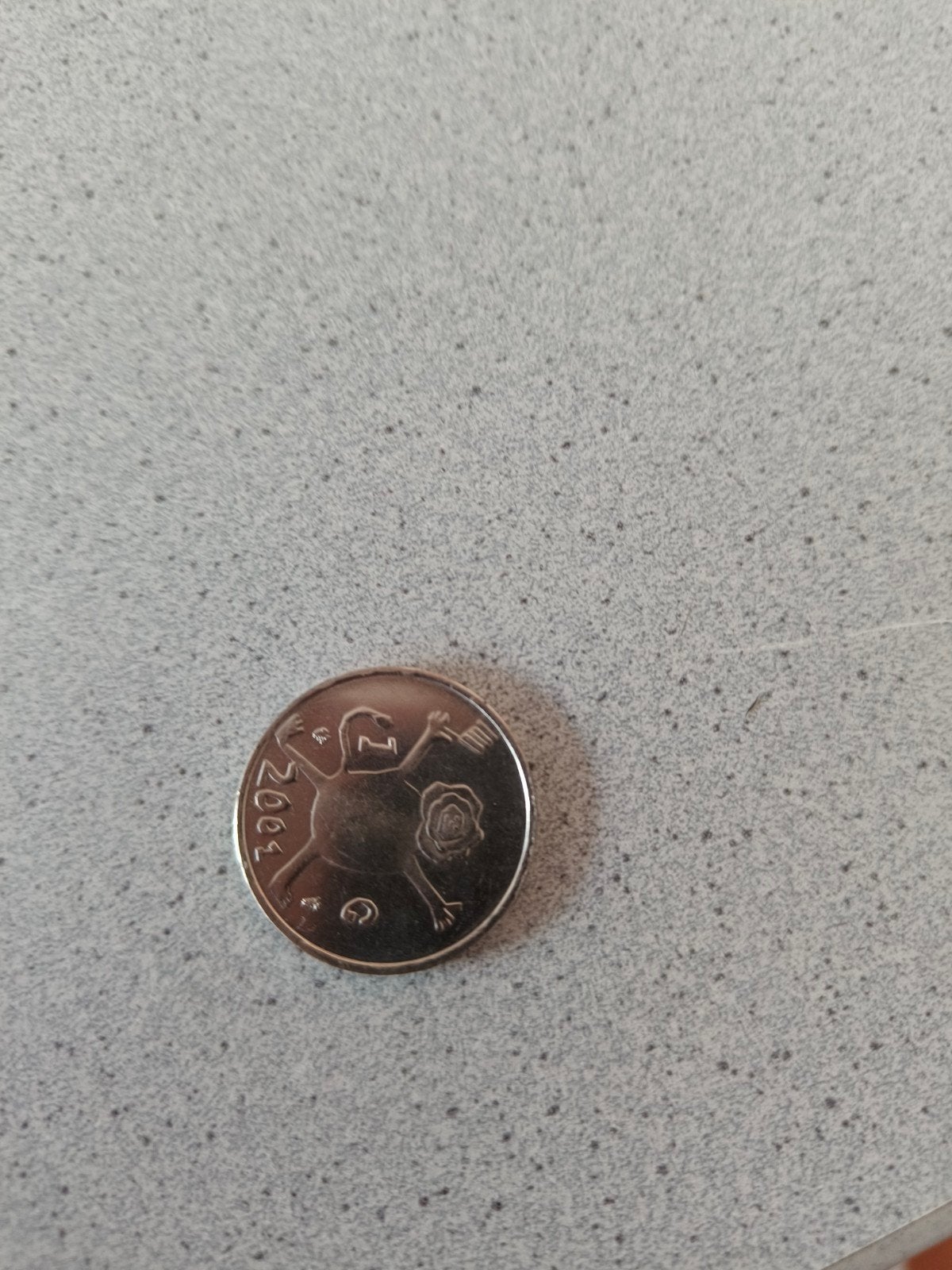 1 gulden Loekie 2001, Ophalen, Overige landen, 2 euro