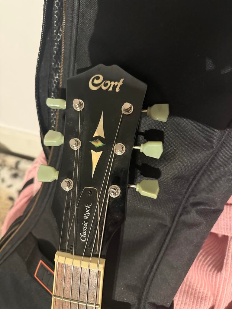 Cort CR200 LeftH Classic Rock Gitaar - Linkshandig, Ophalen of Verzenden, Gebruikt, Solid body, Overige merken