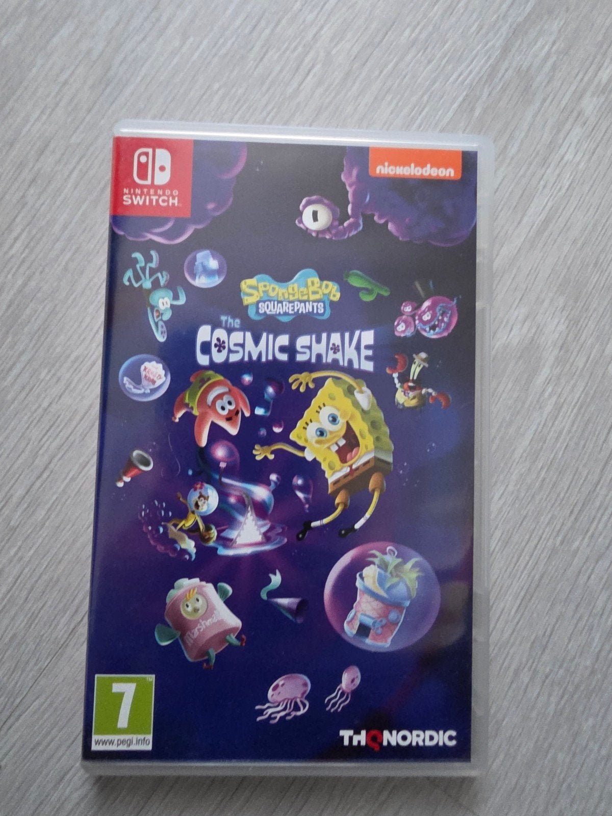 SpongeBob SquarePants: The Cosmic Shake - Nintendo Switch, Ophalen, Zo goed als nieuw, Met 1 controller, Switch Original