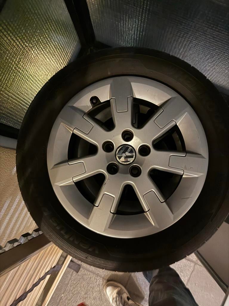 Volkswagen Polo banden 195/60R15, Ophalen of Verzenden, Gebruikt