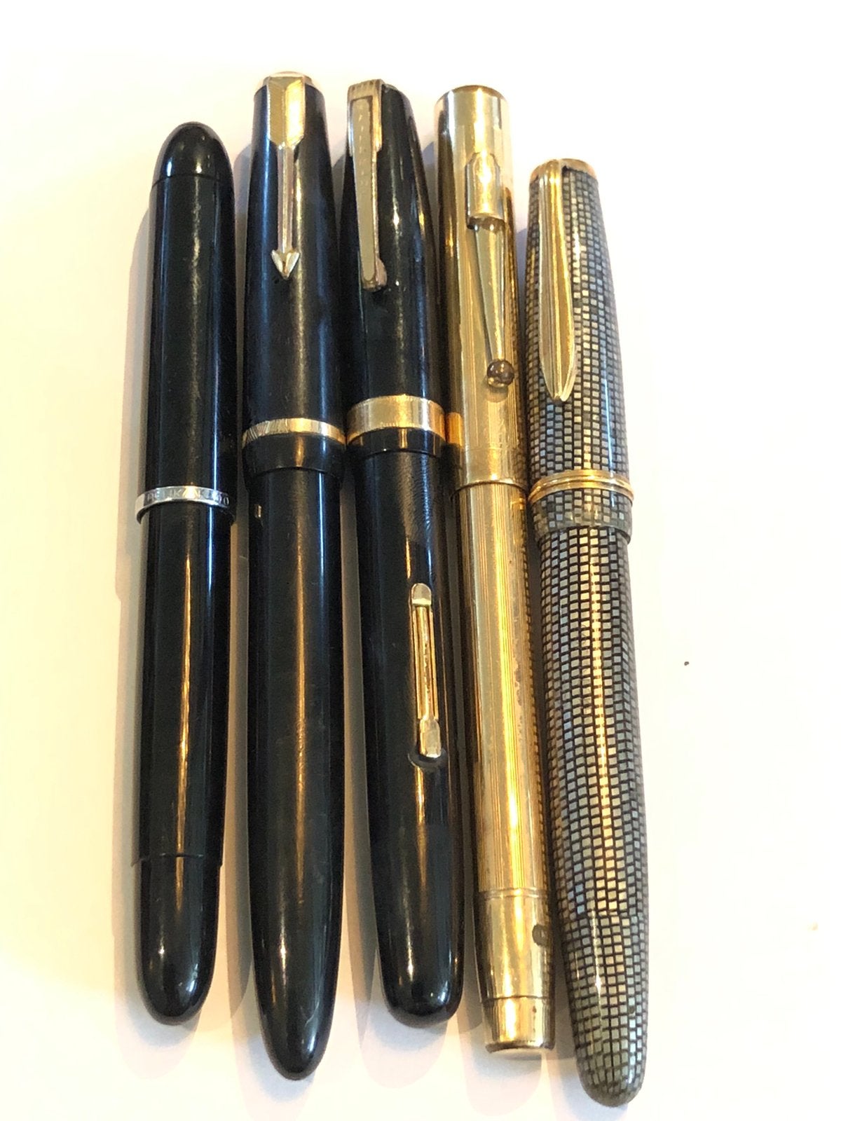 Vintage vulpennen Soennecken Swan Waterman’s Pelikan Parker, Verzamelen, Pennenverzamelingen, Gebruikt, Onbekend, Onbekend, Onbekend