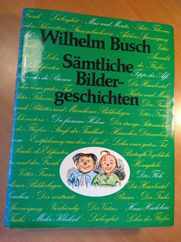 Busch, Wilhelm. Sämtliche Bildergeschichten, Boeken, Ophalen of Verzenden, Gelezen