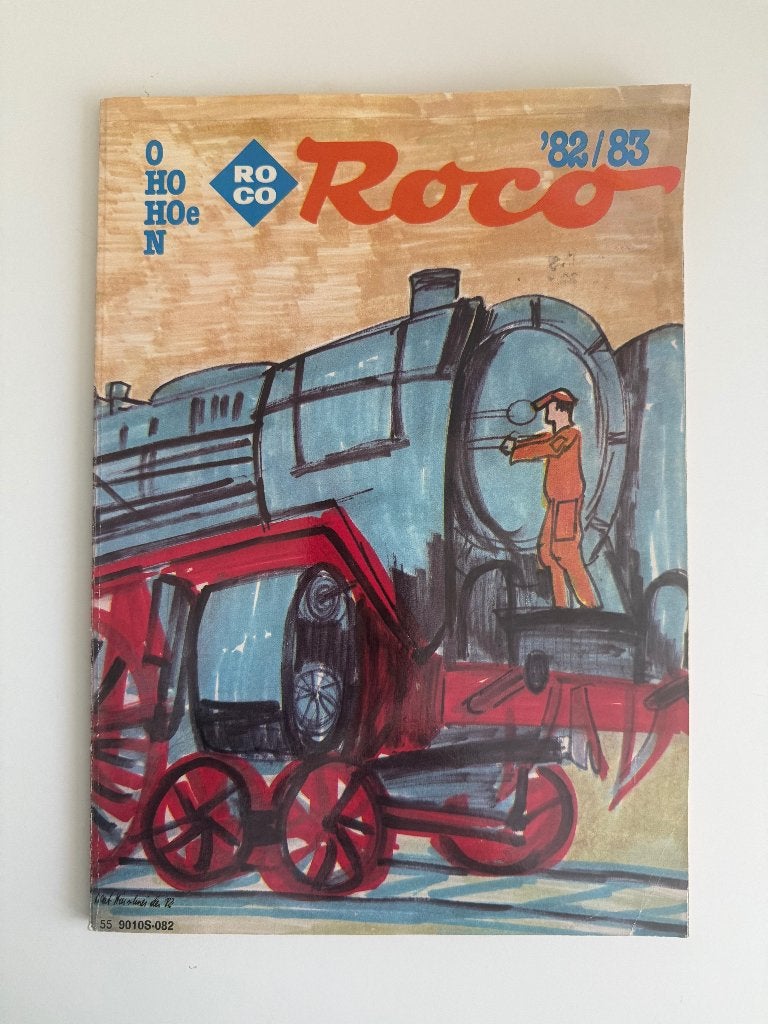 Vintage Roco catalogus 1982/83, Wisselstroom, Gebruikt, Roco, Boek, Tijdschrift of Catalogus