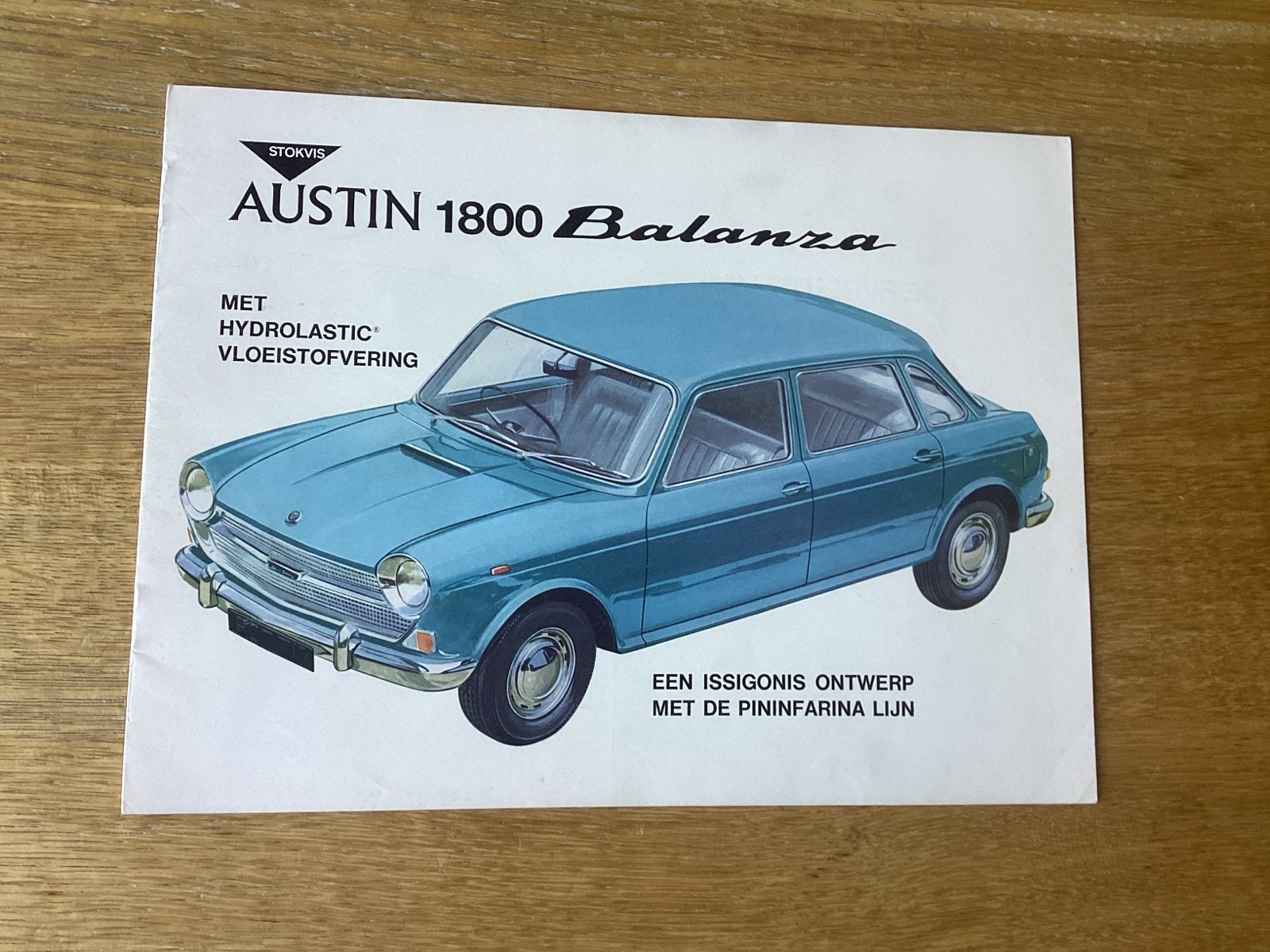 Austin 1800 Balanza - Originele Autoreclame Folder, Ophalen of Verzenden, Zo goed als nieuw, Overige merken