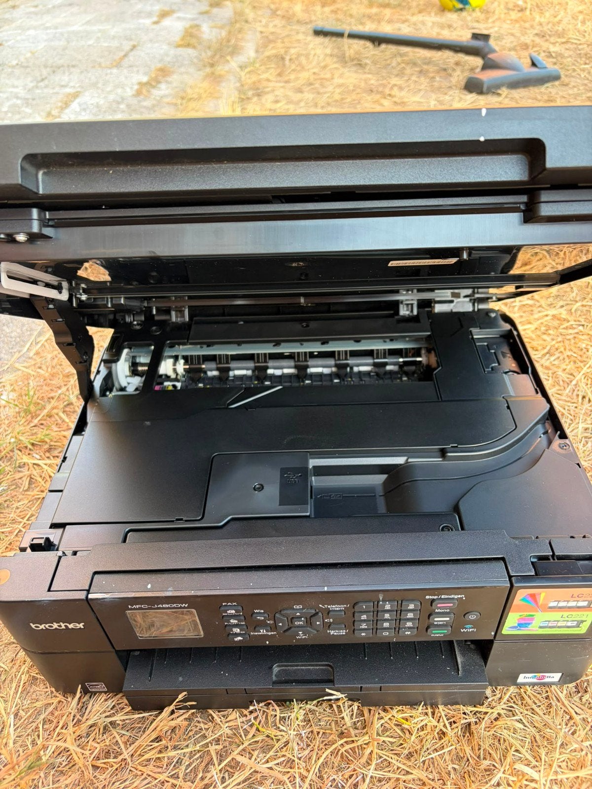 Brother MFC-J480DW All-in-One Printer - Nieuwstaat, Inkjetprinter, All-in-one, Ophalen of Verzenden, Brother