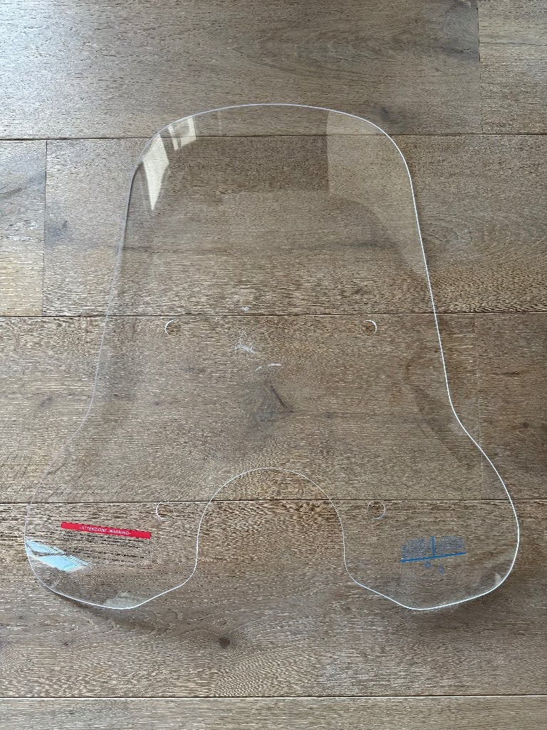 Vespa windscherm hoog helder =NIEUW=, Ophalen, Zo goed als nieuw, Overige typen, Vespa
