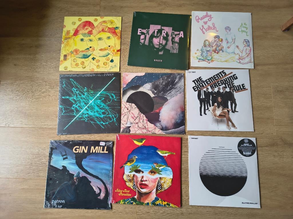 Verzameling lp's - rock jazz folk en meer 58 stuks, Gebruikt, Overige genres, 1980 - 1989, Ophalen of Verzenden