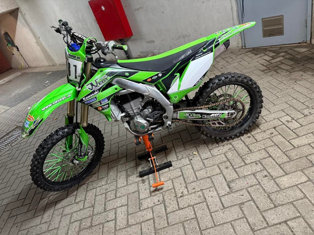 Kawasaki kxf 450 cc 2019, Fietsen en Brommers, Brommers | Crossbrommers, Ophalen, Zo goed als nieuw, Overige merken